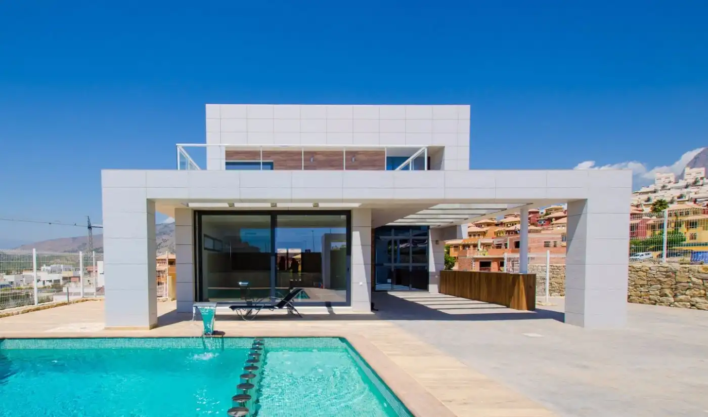 Villa mit Pool zum Verkauf in Balcón de Finestrat - Terra Marina, imagen 3