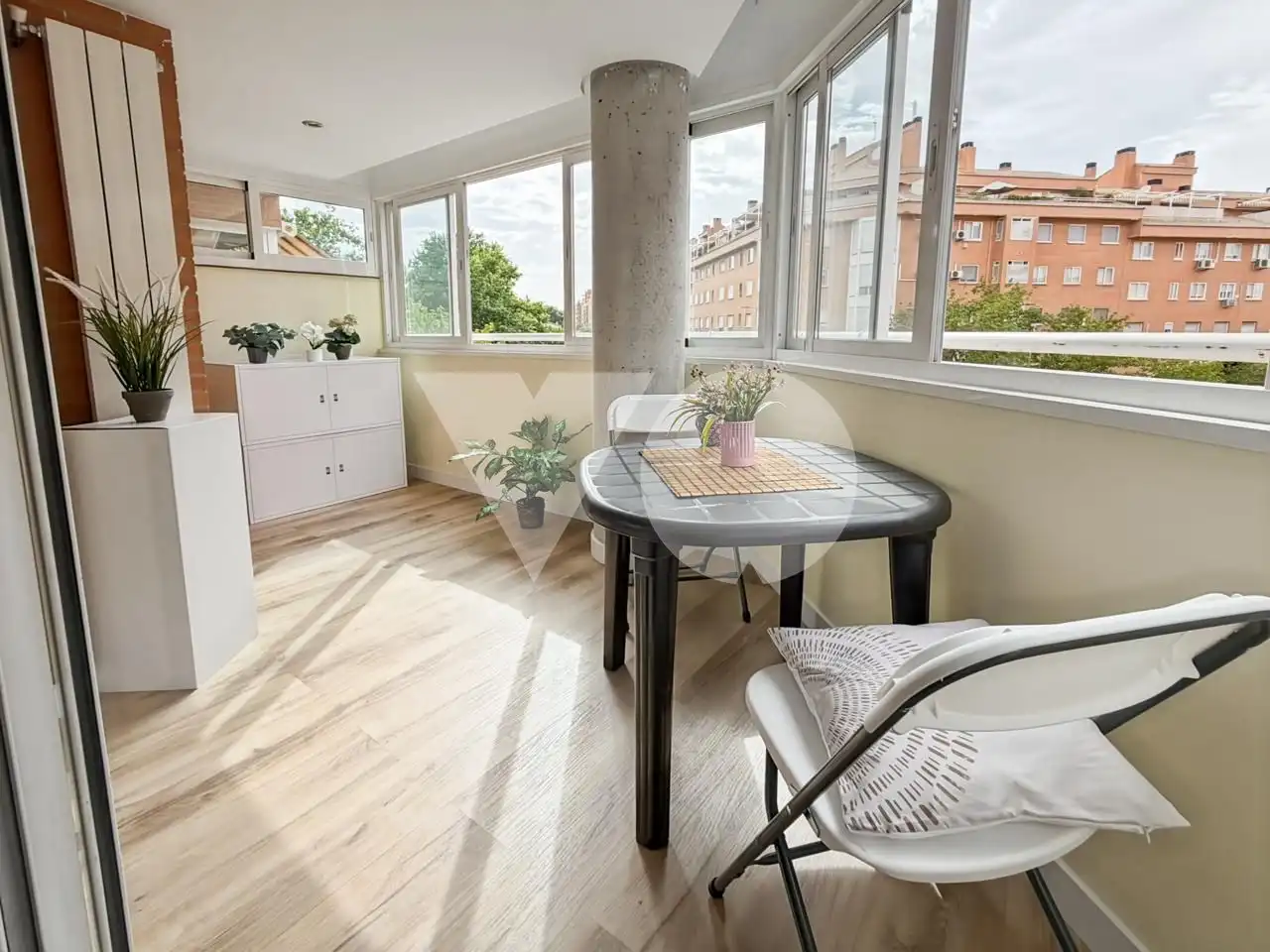 Terraza de Piso en venta en Madrid con Calefacción, Parquet y Terraza
