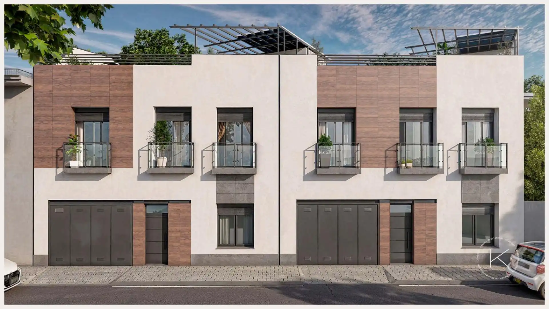 Exterior view of Detached homes for sale in Córdoba  with Terrace and Swimming Pool
