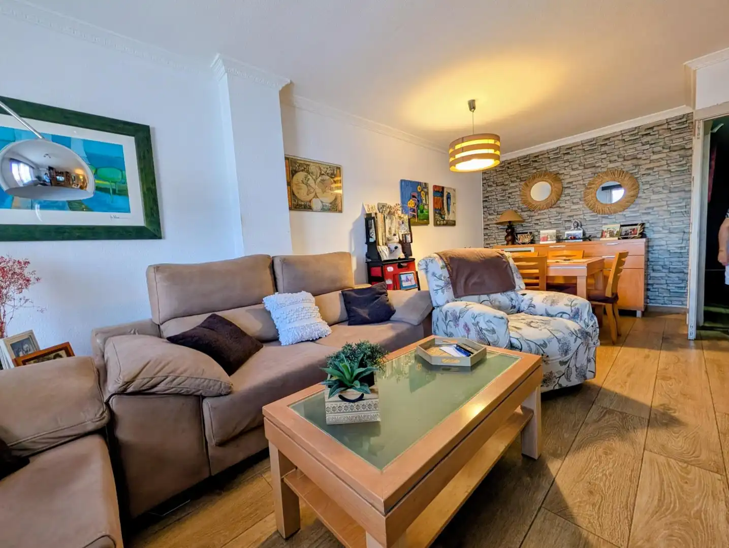 Living room of Flat for sale in Paiporta  with Air Conditioner, Terrace and Storage room