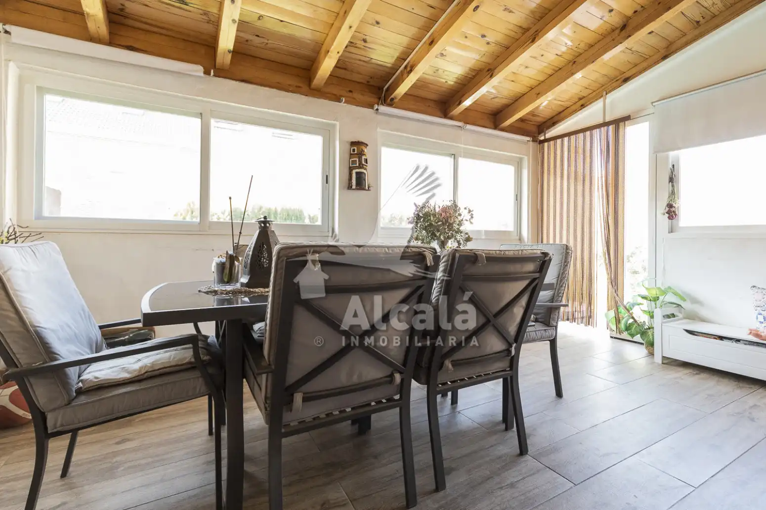 Terraza de Casa adosada en venta en Azuqueca de Henares con Aire acondicionado, Calefacción y Piscina