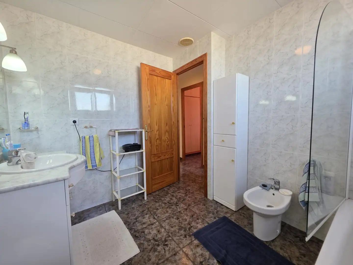 Baño de Ático en venta en La Ràpita con Aire acondicionado, Terraza y Amueblado