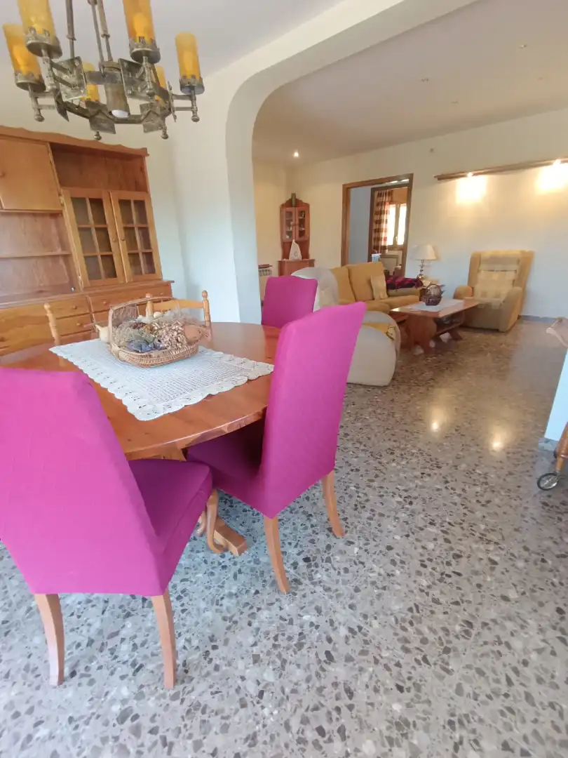 Menjador de Casa o xalet en venda en Caldes de Montbui amb Aire condicionat, Calefacció i Jardí privat