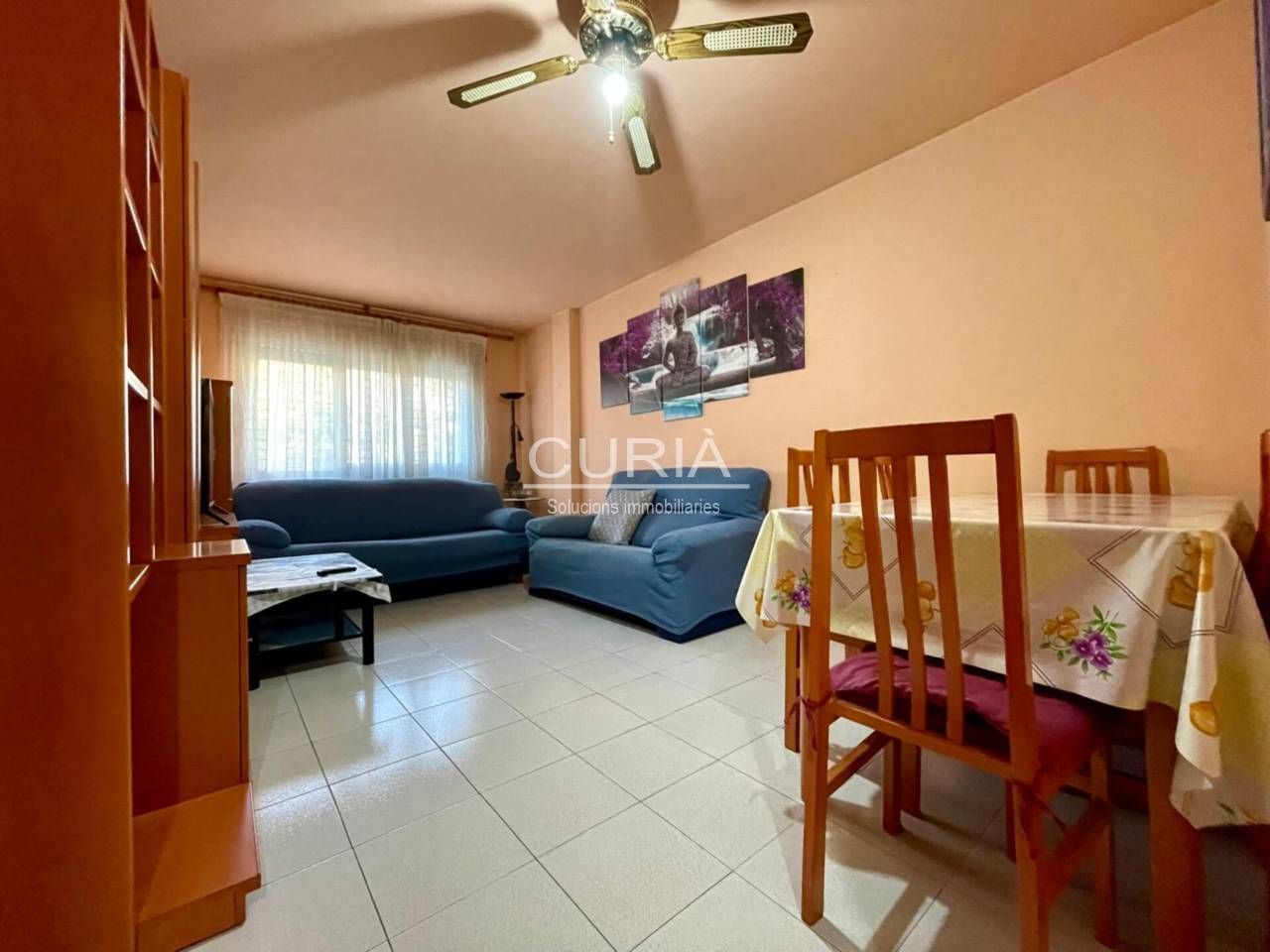 Sala d'estar de Pis en venda en  Lleida Capital amb Aire condicionat, Calefacció i Terrassa