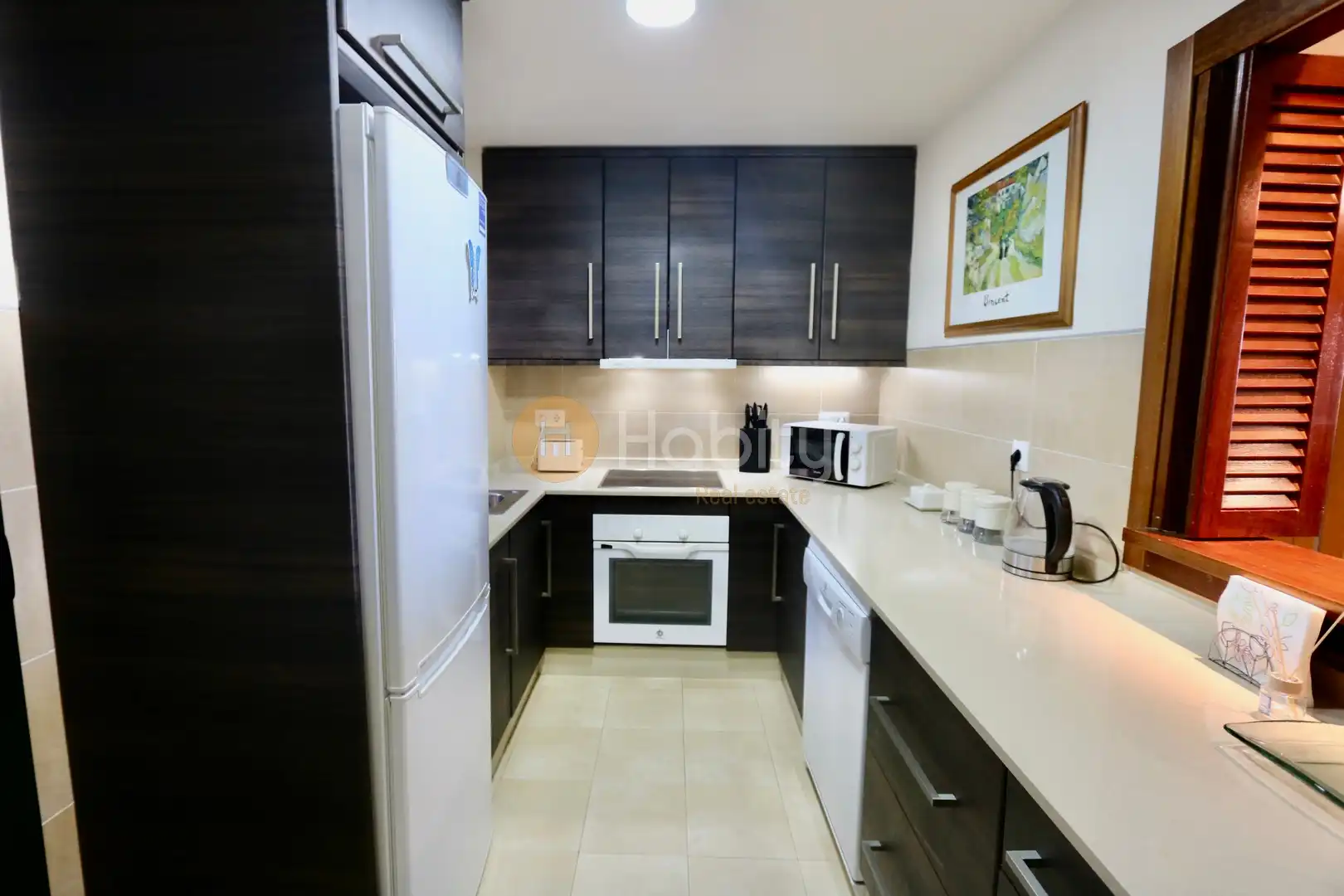 Cocina de Planta baja en venta en Fuente Álamo de Murcia con Aire acondicionado, Calefacción y Terraza