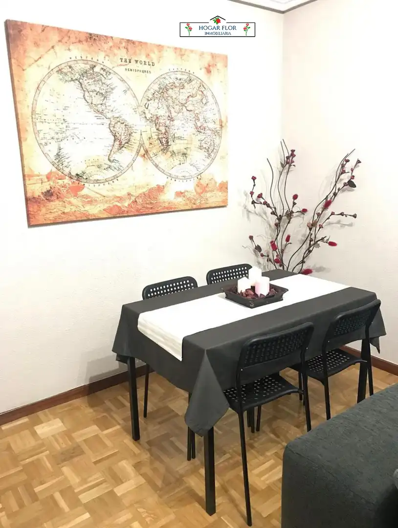 Esszimmer von Wohnung zum Verkauf in Salamanca mit Klimaanlage, Heizung und Parkett