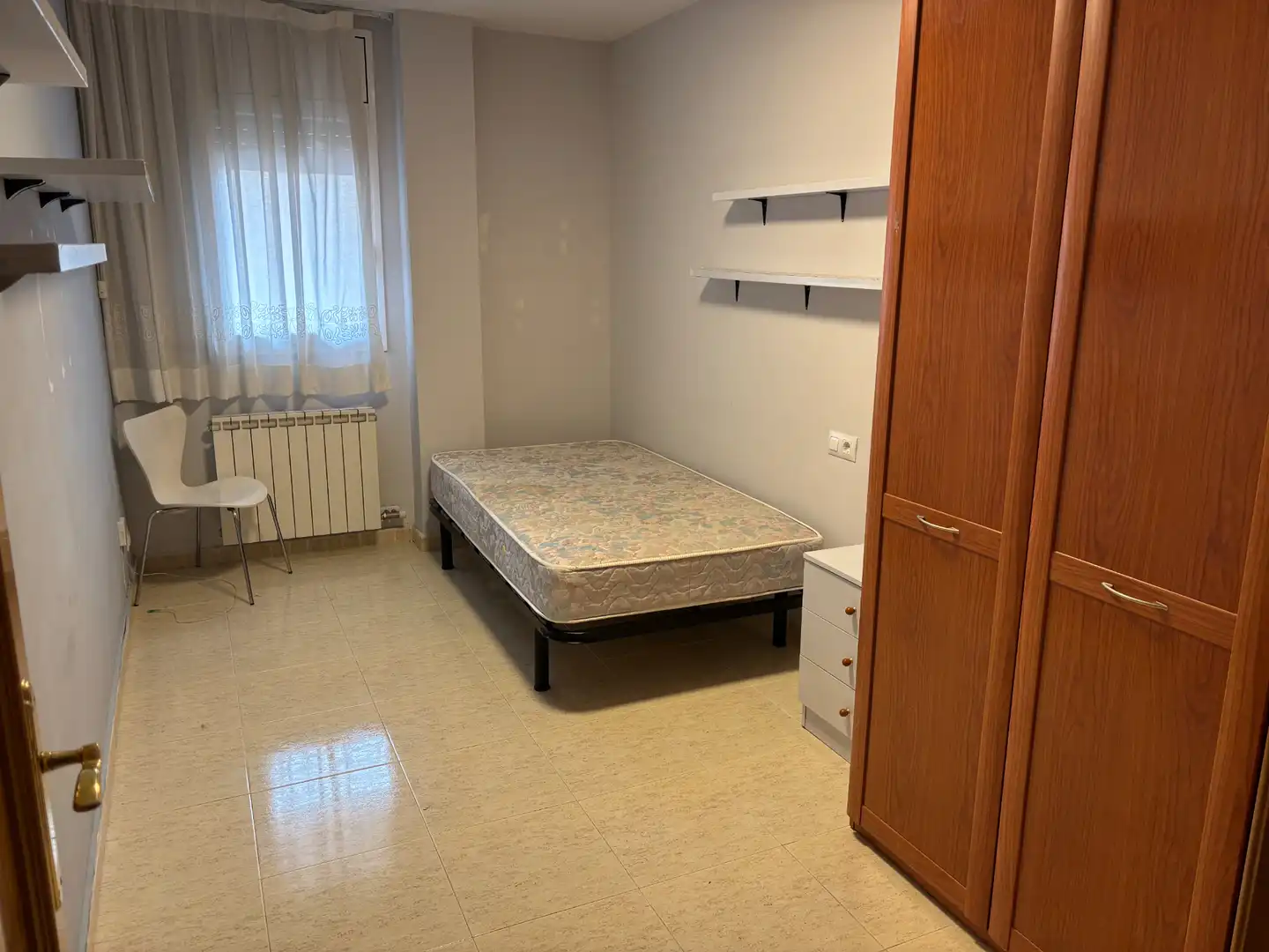 Bedroom of Flat for rent in Lleida  with Air Conditioner, Heating and Furnished