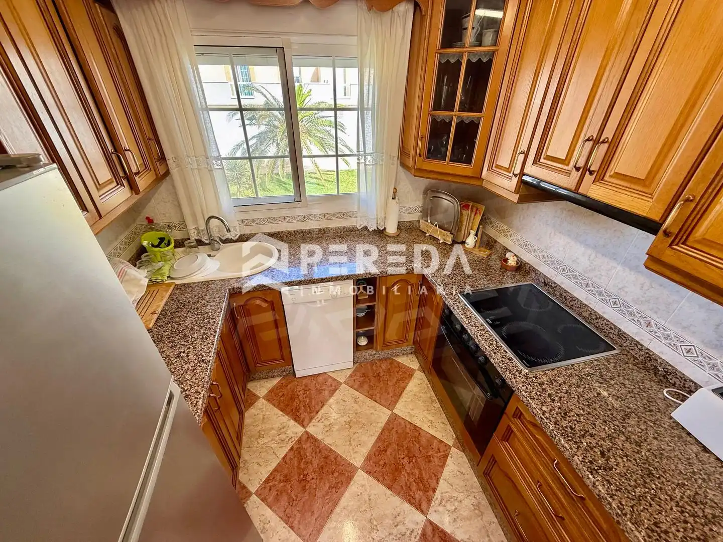 Kitchen of Houses for sale in Roquetas de Mar  with Terrace and Community pool