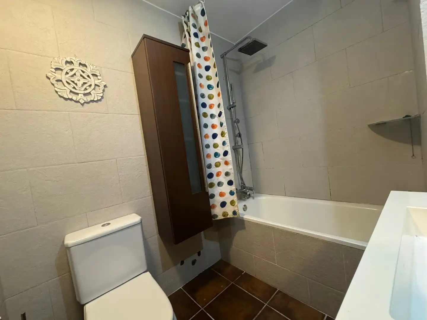 Badezimmer von Erdgeschoss zum Verkauf in Vilalba Sasserra mit Klimaanlage, Heizung und Terrasse