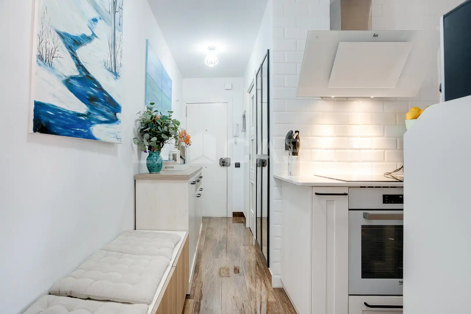 Cocina de Piso en venta en L'Hospitalet de Llobregat con Balcón