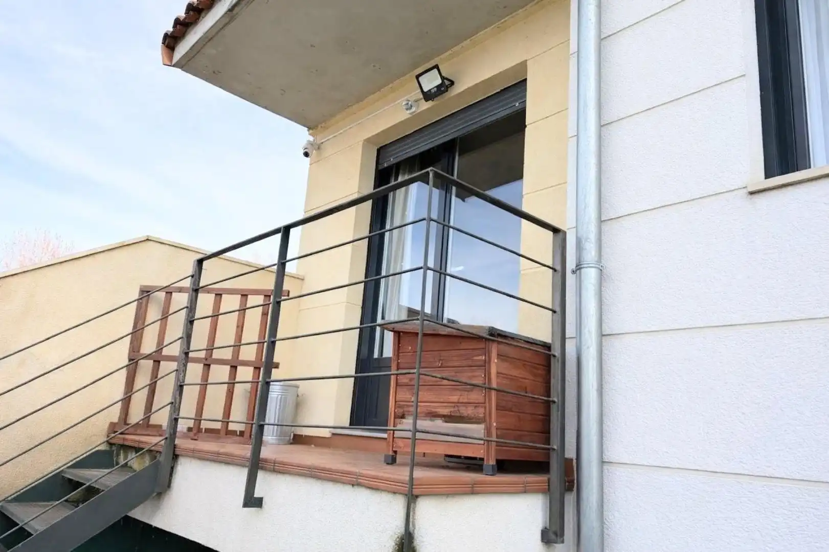 Terraza de Casa adosada en venta en San Andrés del Rabanedo con Calefacción