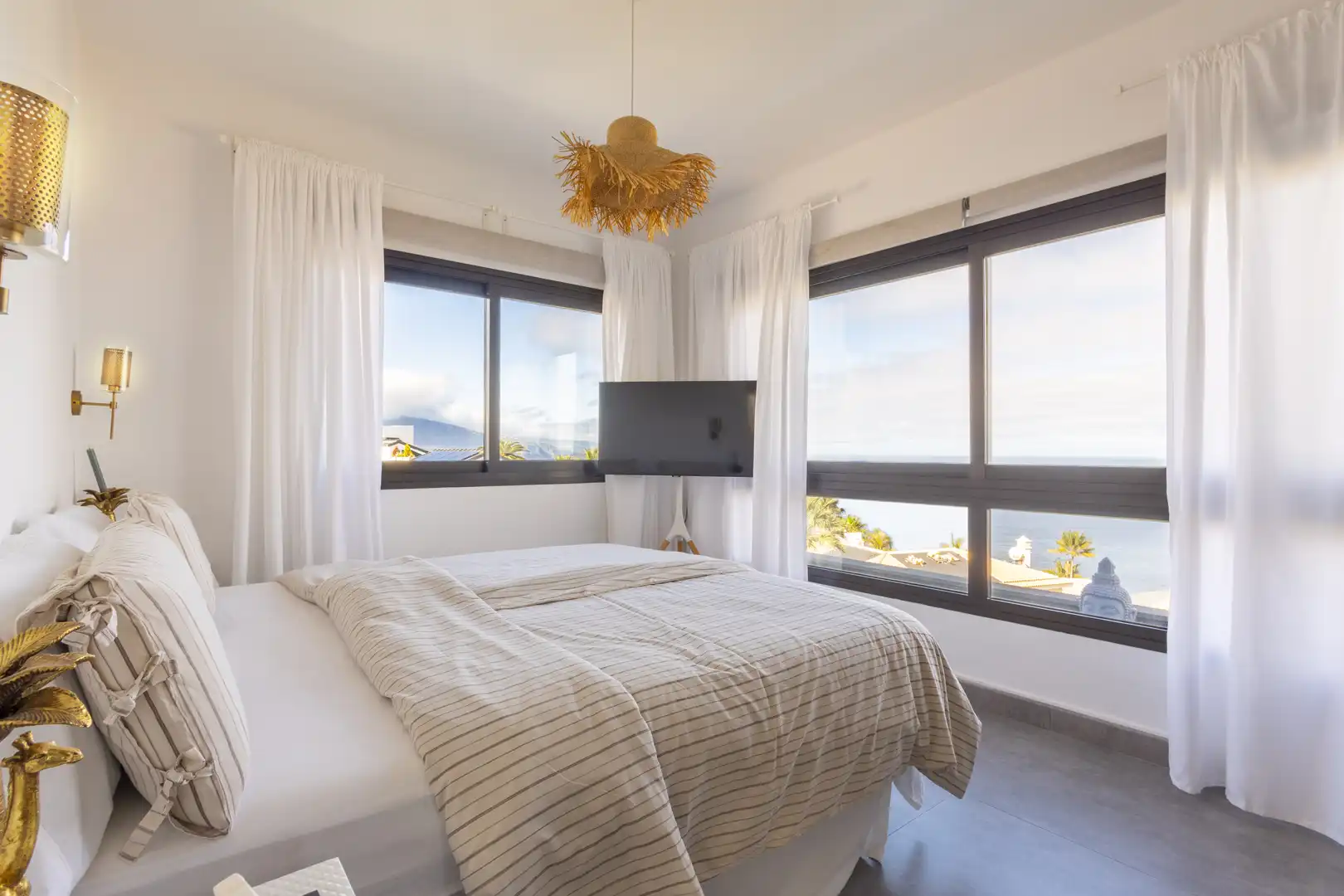 Bedroom of Houses for sale in Santa Úrsula  with Air Conditioner, Heating and Private garden