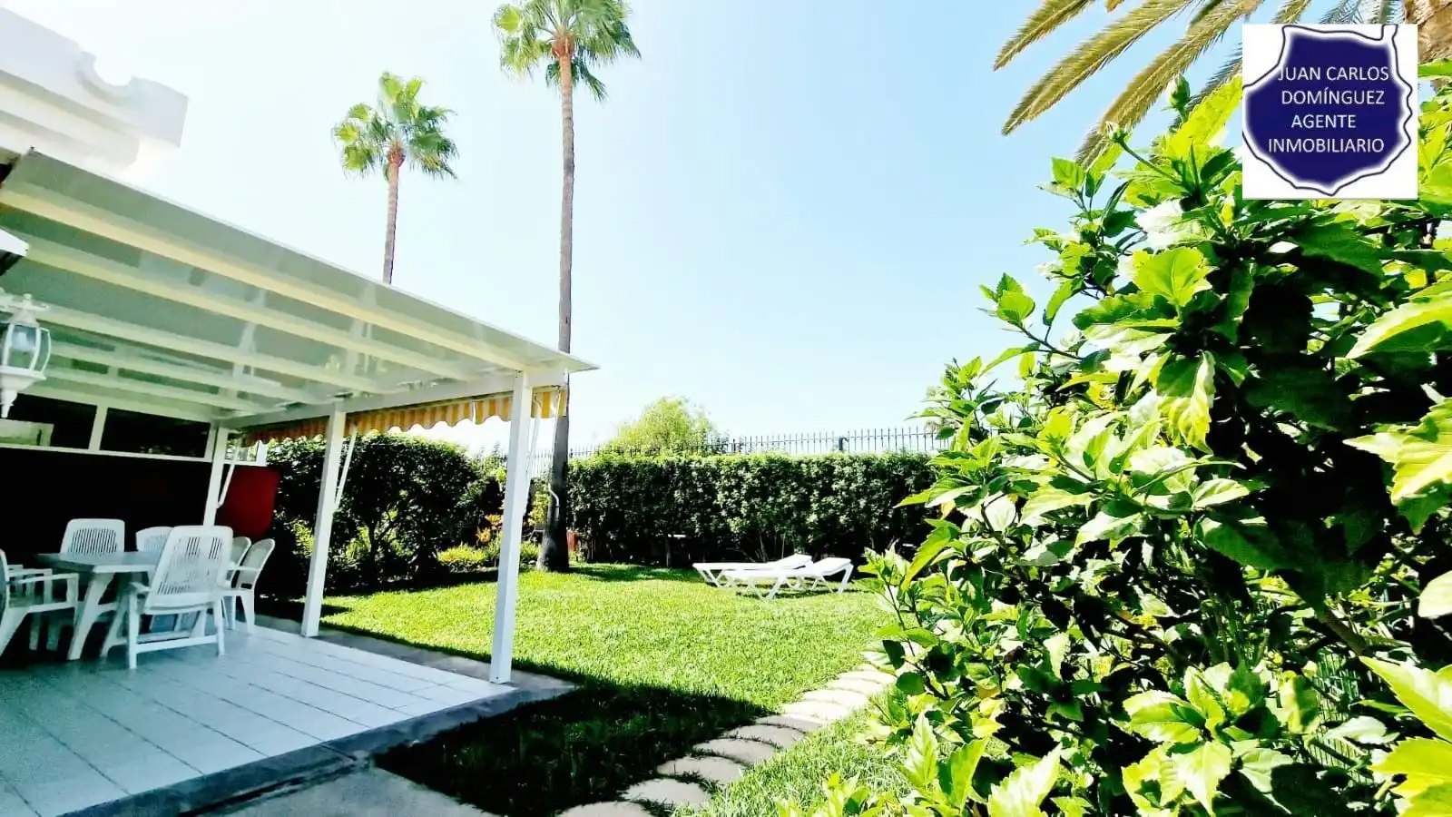 Jardí de Casa o xalet de lloguer en San Bartolomé de Tirajana amb Aire condicionat, Jardí privat i Terrassa