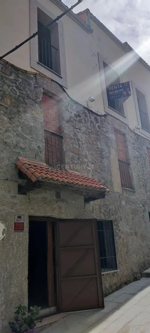 Exterior view of Houses for sale in Baños de Montemayor  with Air Conditioner, Balcony and Alarm