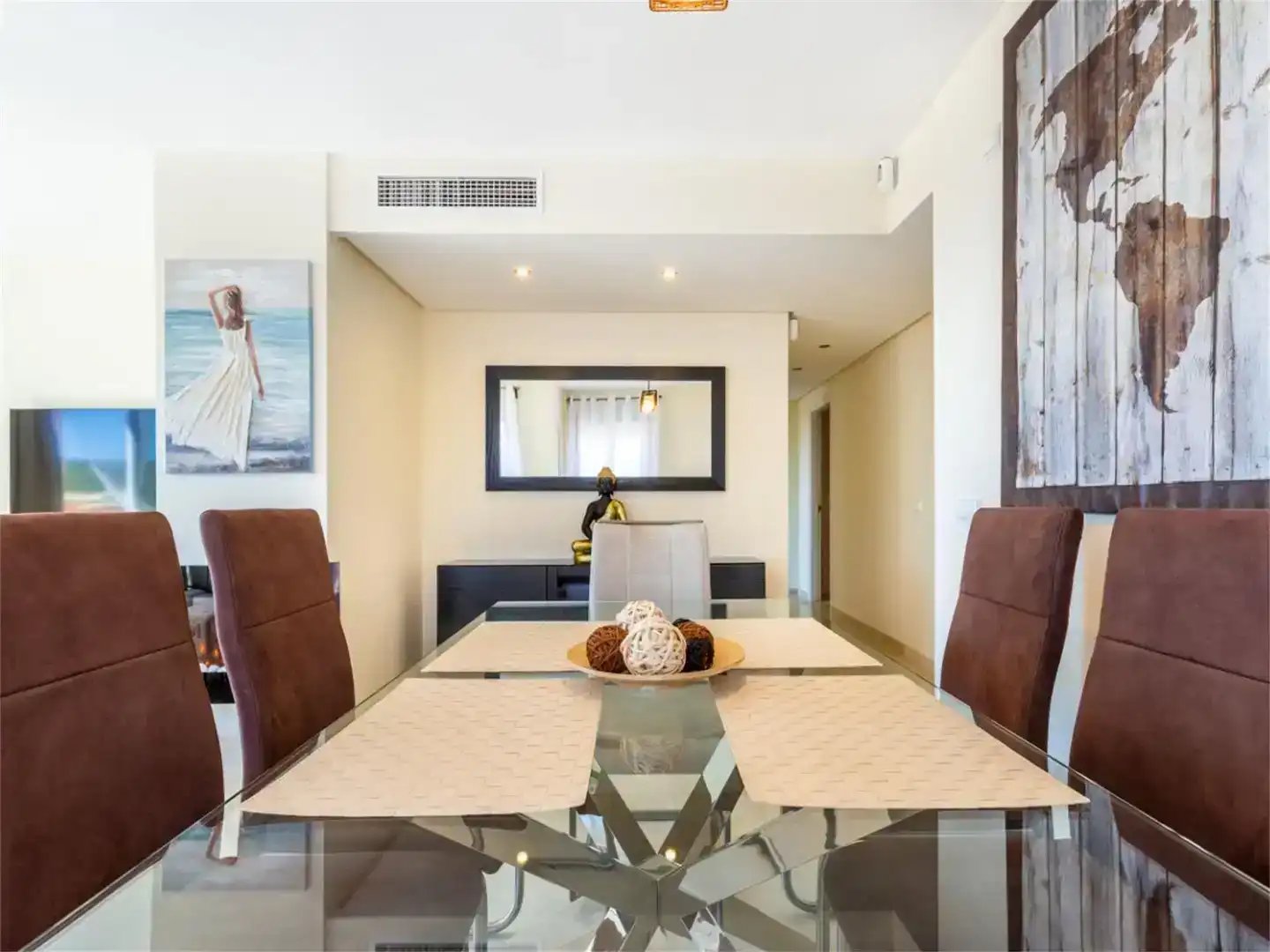 Comedor de Ático en venta en Mijas con Aire acondicionado y Piscina