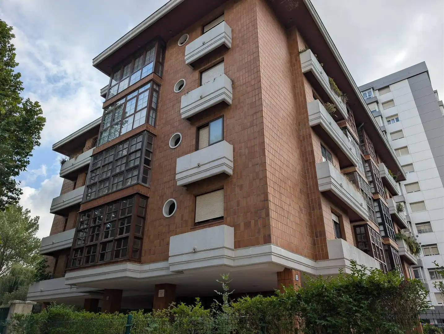Außenansicht von Wohnung zur Miete in Santander mit Heizung, Parkett und Möbliert