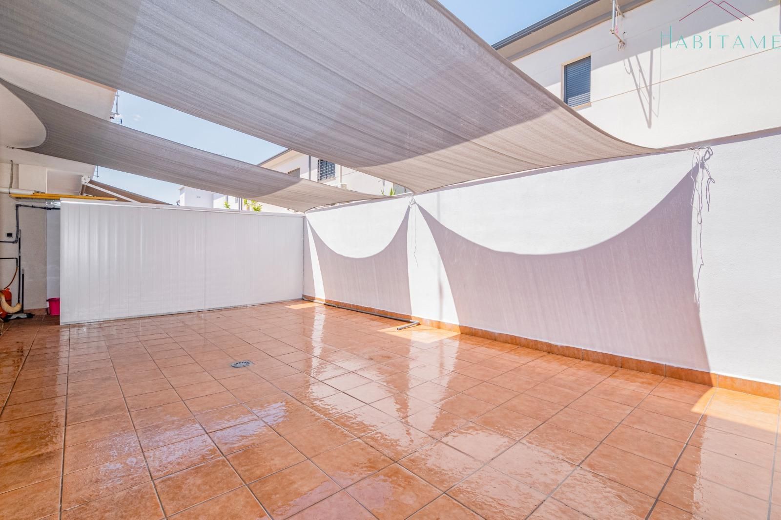 Terrace of Single-family semi-detached for sale in Vegas del Genil  with Air Conditioner, Heating and Terrace