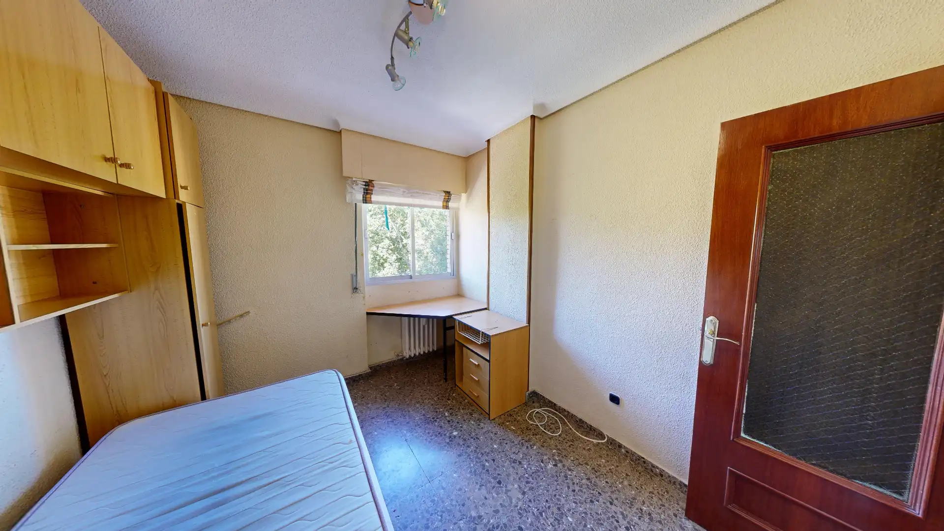 Bedroom of Flat for sale in Albacete  with Air Conditioner, Heating and Furnished