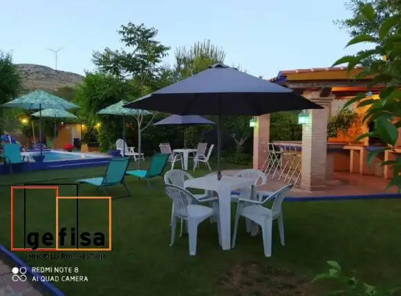 Terrassa de Finca rústica en venda en Valdepeñas amb Aire condicionat, Calefacció i Jardí privat