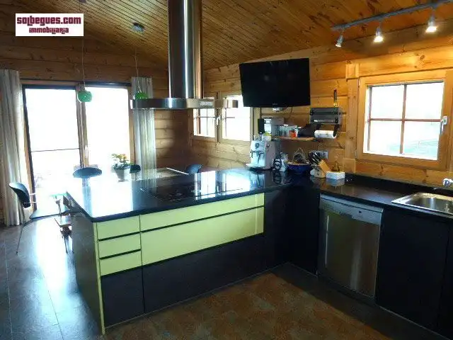 Cocina de Casa o chalet en venta en Begues con Aire acondicionado, Calefacción y Jardín privado