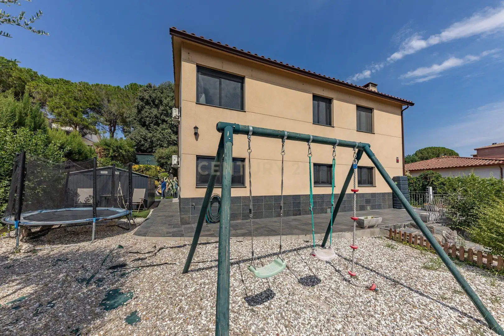 Jardí de Casa o xalet en venda en Lliçà d'Amunt amb Aire condicionat, Piscina i Alarma