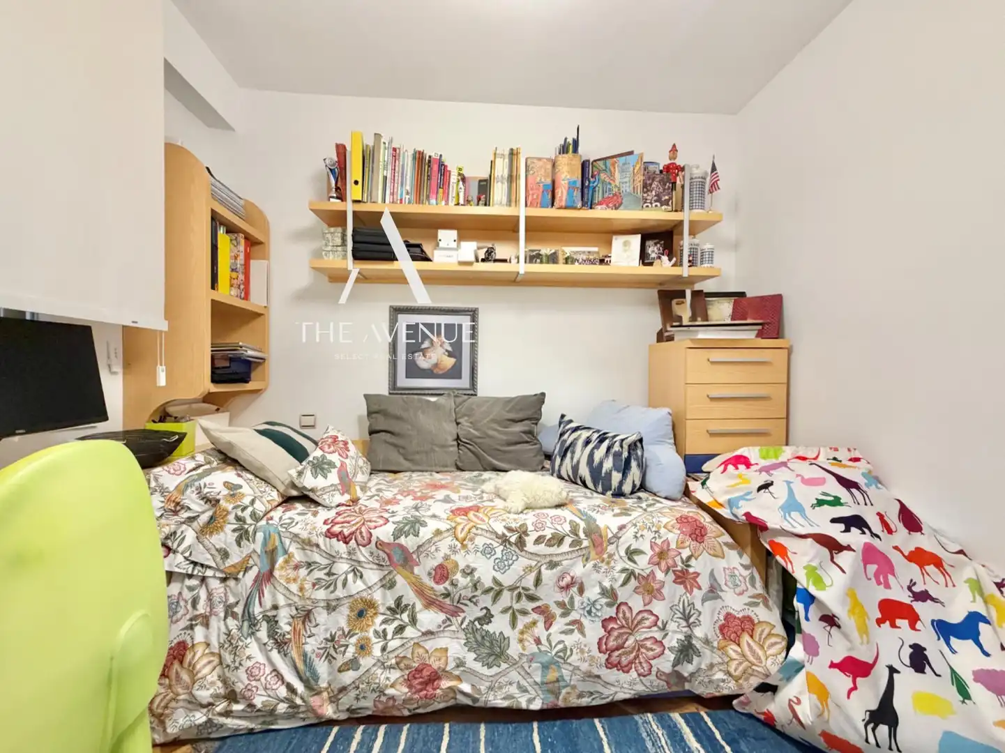 Bedroom of Flat for sale in Madrid  with Air Conditioner, Heating and Parquet flooring