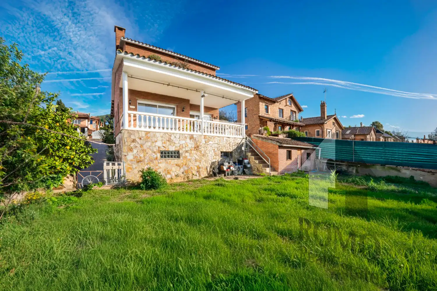 Vista exterior de Casa o chalet en venta en L'Ametlla del Vallès con Aire acondicionado, Calefacción y Jardín privado