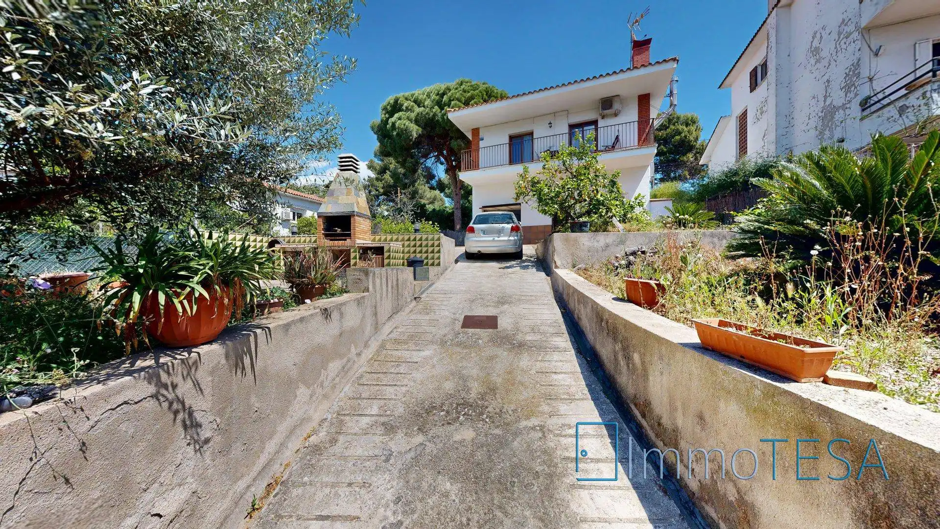 Vista exterior de Casa o chalet en venta en Barberà del Vallès con Calefacción, Jardín privado y Balcón
