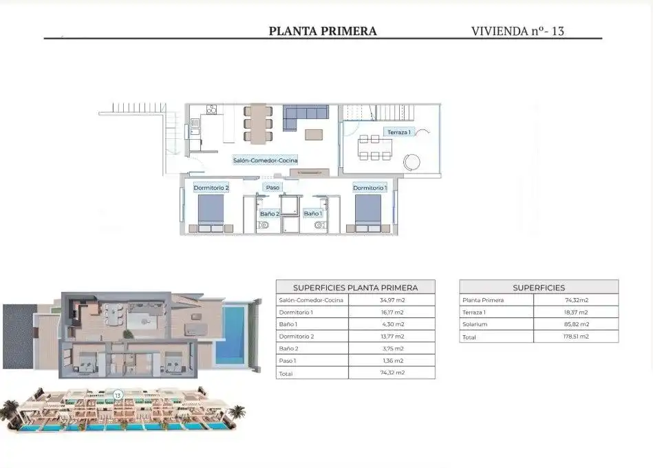 Attique avec piscine à vendre à Balcón de Finestrat - Terra Marina, imagen 9