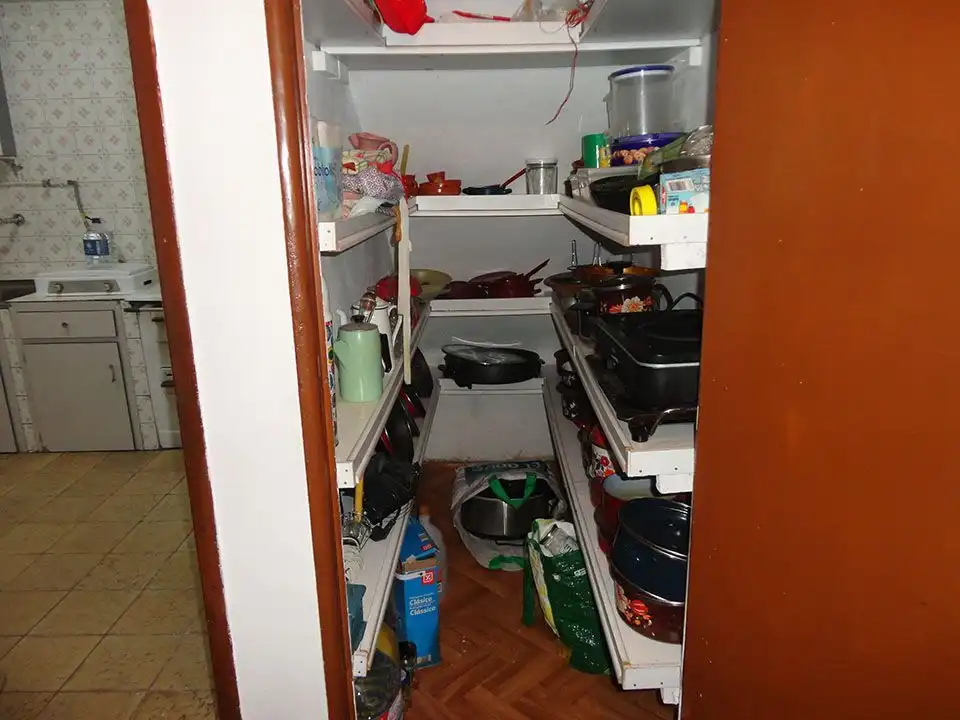 Küche von Einfamilien-Reihenhaus zum Verkauf in Salas de los Infantes mit Heizung und Privatgarten