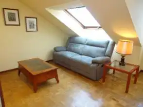 Wohnzimmer von Wohnung zur Miete in Gijón  mit Heizung, Parkett und Möbliert