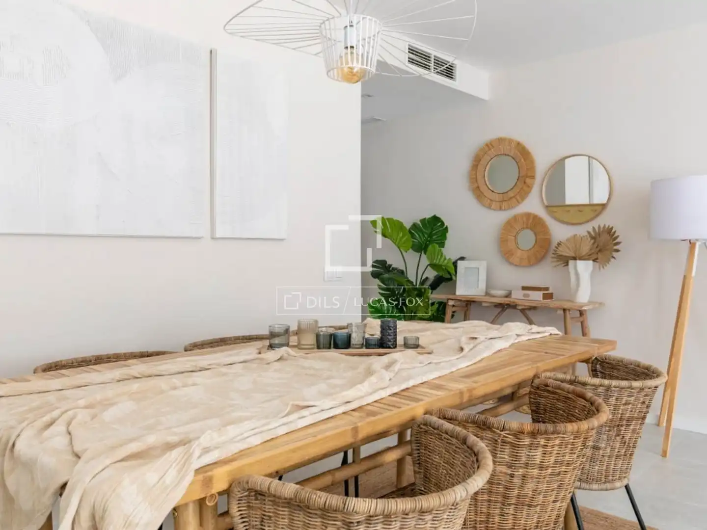 Dining room of Attic for sale in Eivissa  with Air Conditioner, Terrace and Swimming Pool