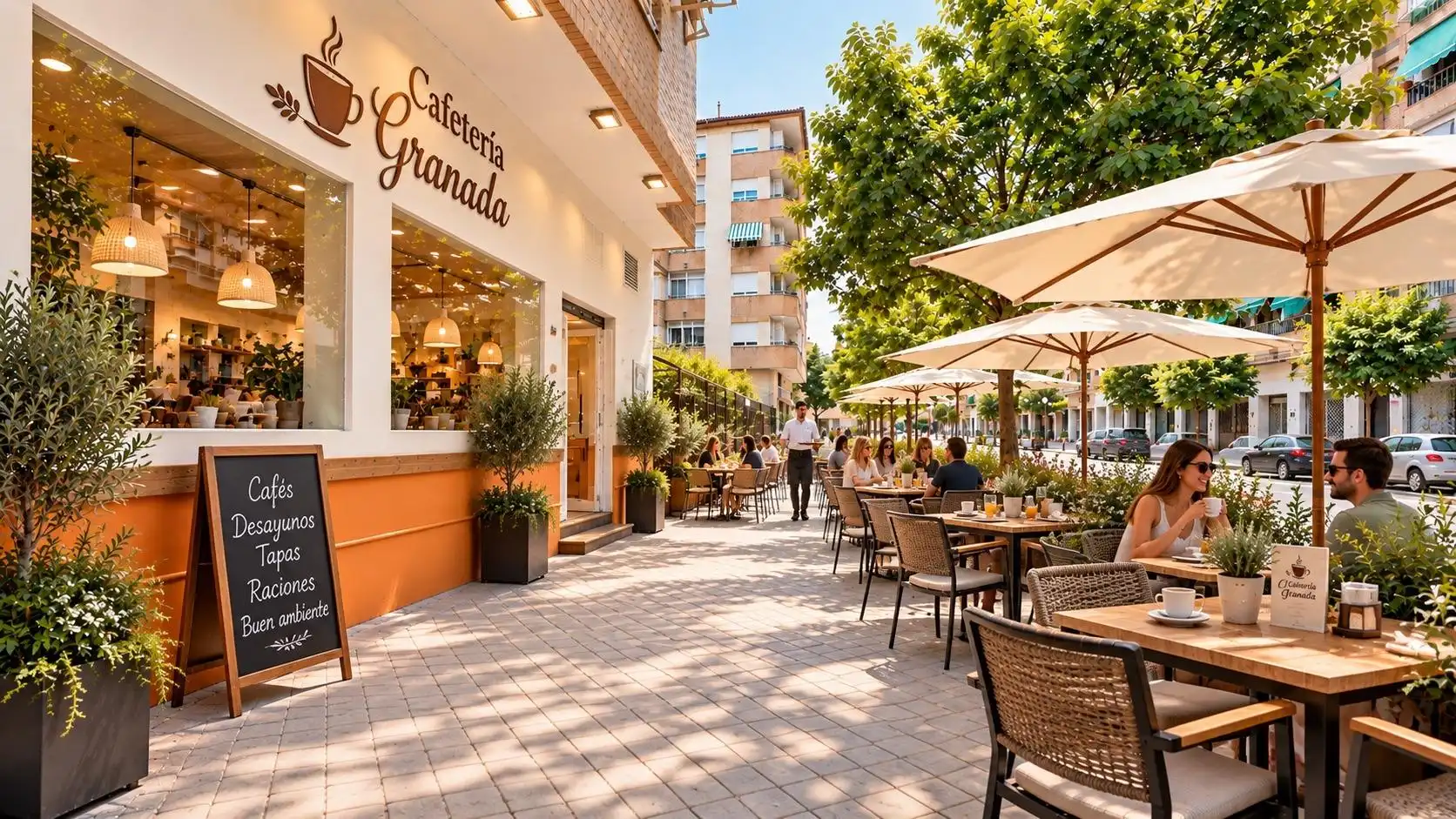 Terraza de Local en venta en Granada con Aire acondicionado y Amueblado