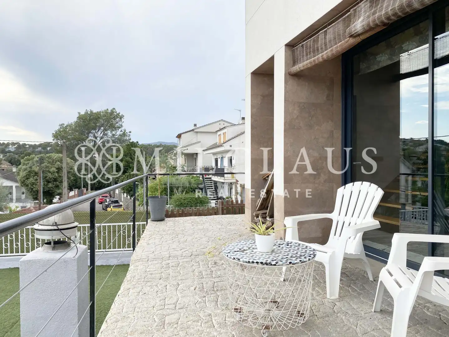 Terrasse von Haus oder Chalet zum Verkauf in Lliçà d'Amunt mit Klimaanlage, Heizung und Privatgarten