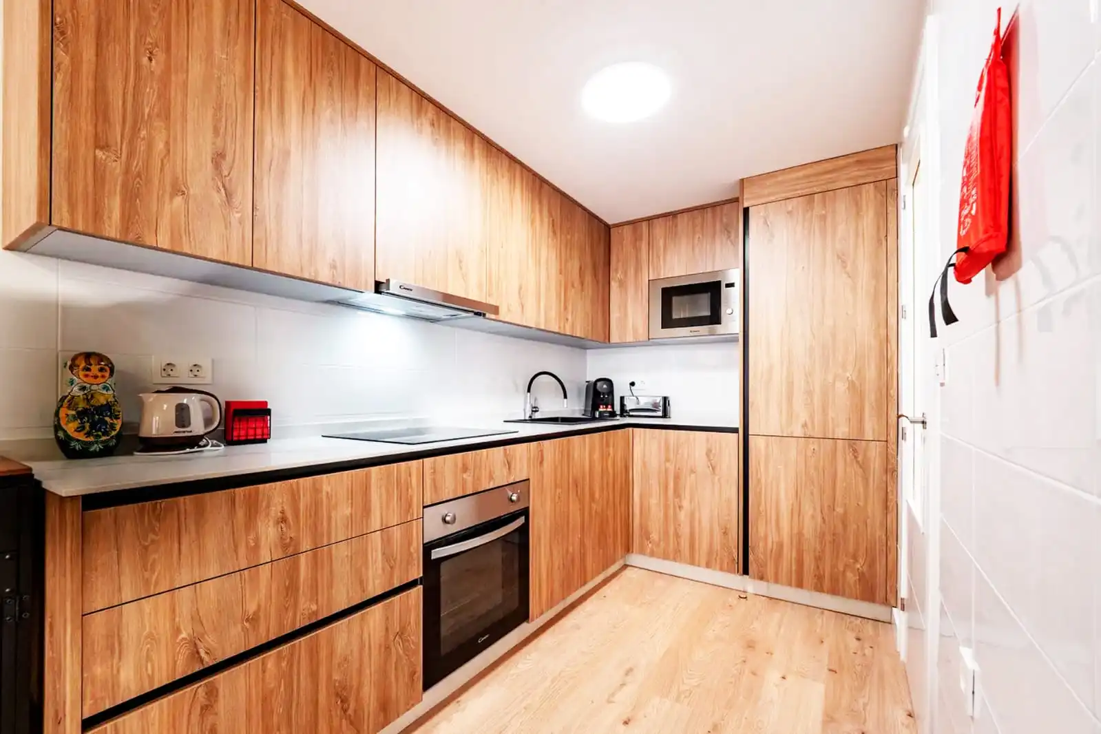 Kitchen of Flat for rent in Huelva  with Air Conditioner, Heating and Furnished