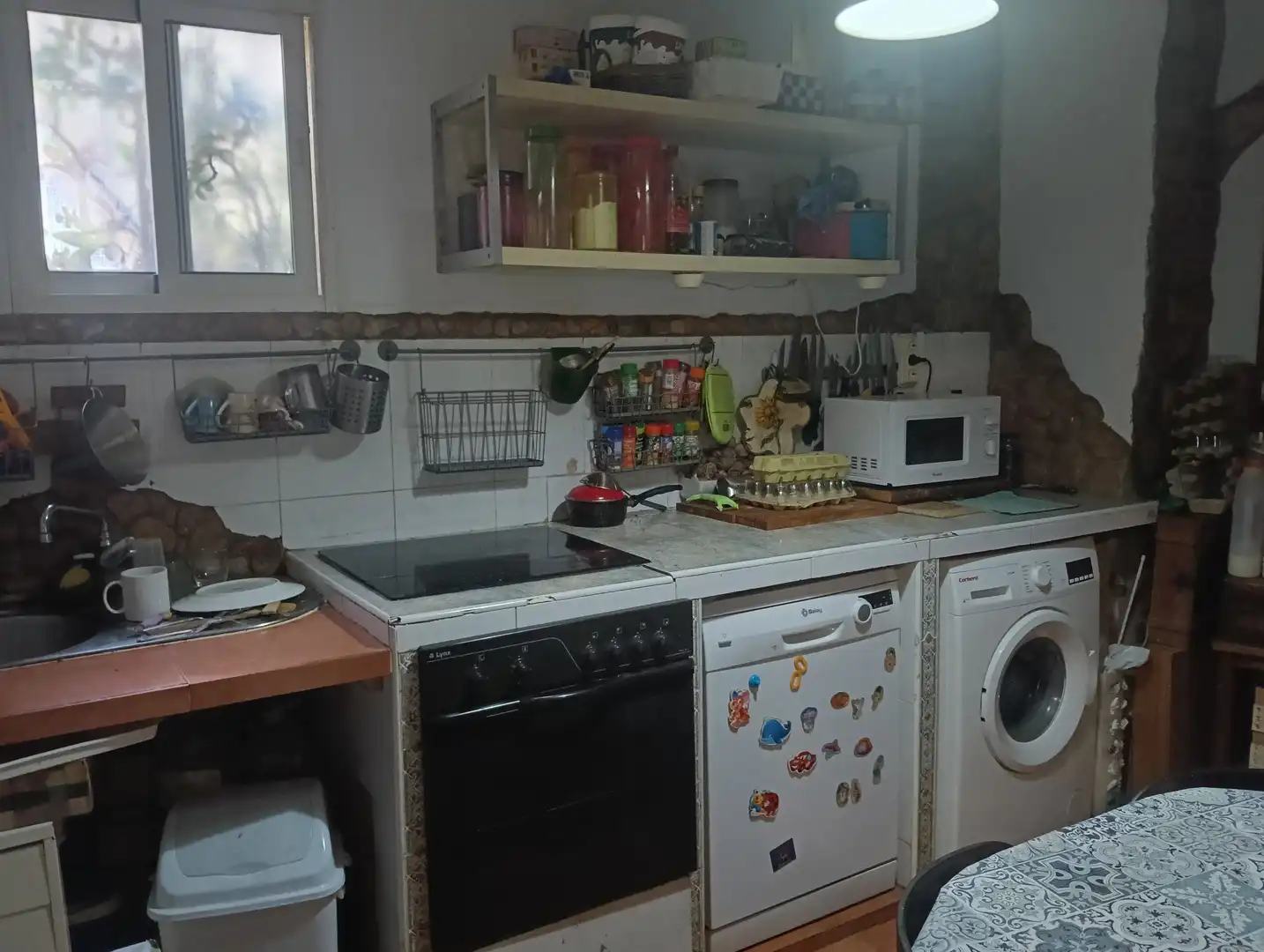 Küche von Wohnung zum Verkauf in Málaga mit Klimaanlage, Terrasse und Möbliert