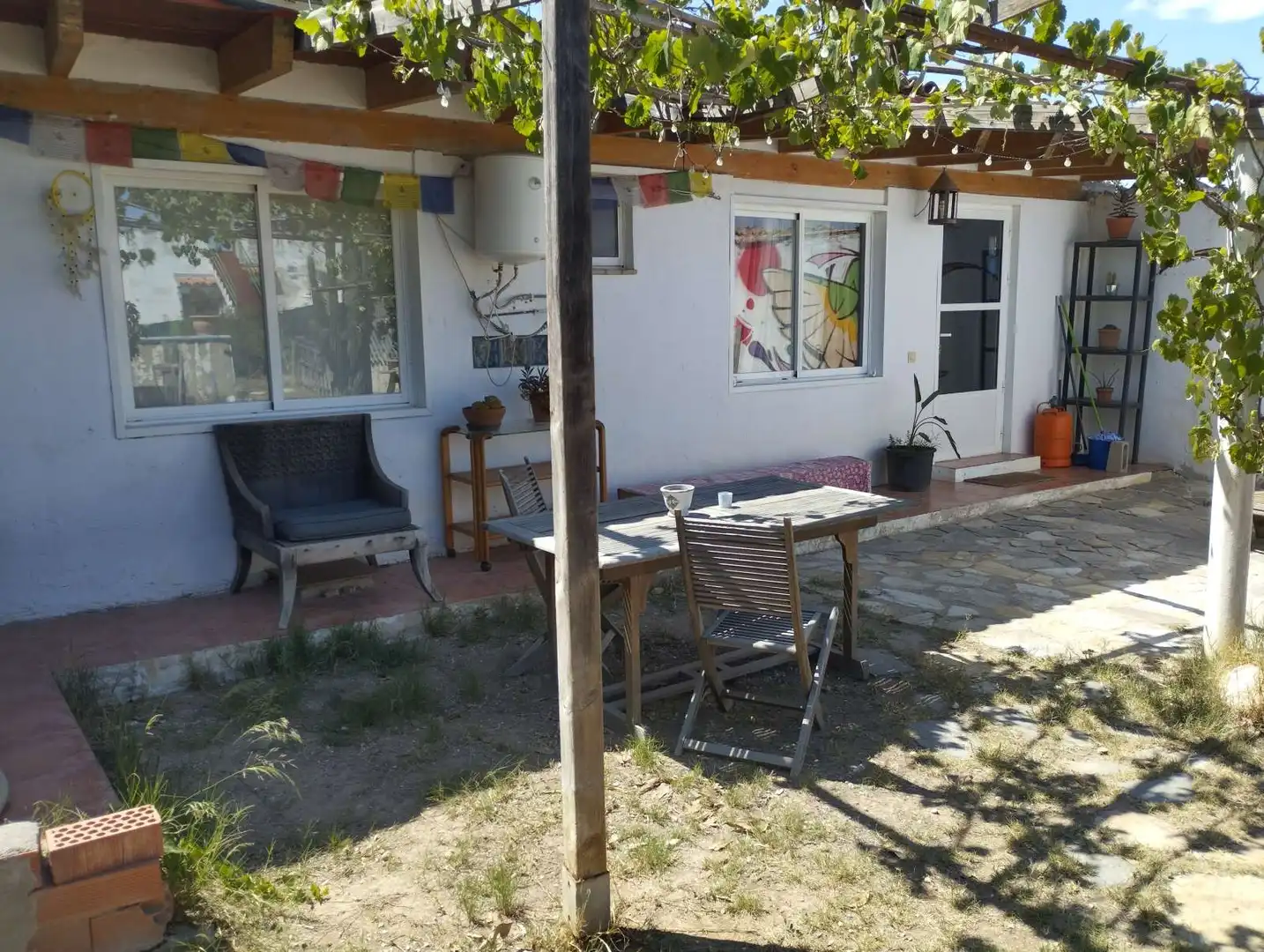 Jardín de Piso para compartir en Bétera con Aire acondicionado, Terraza y Amueblado