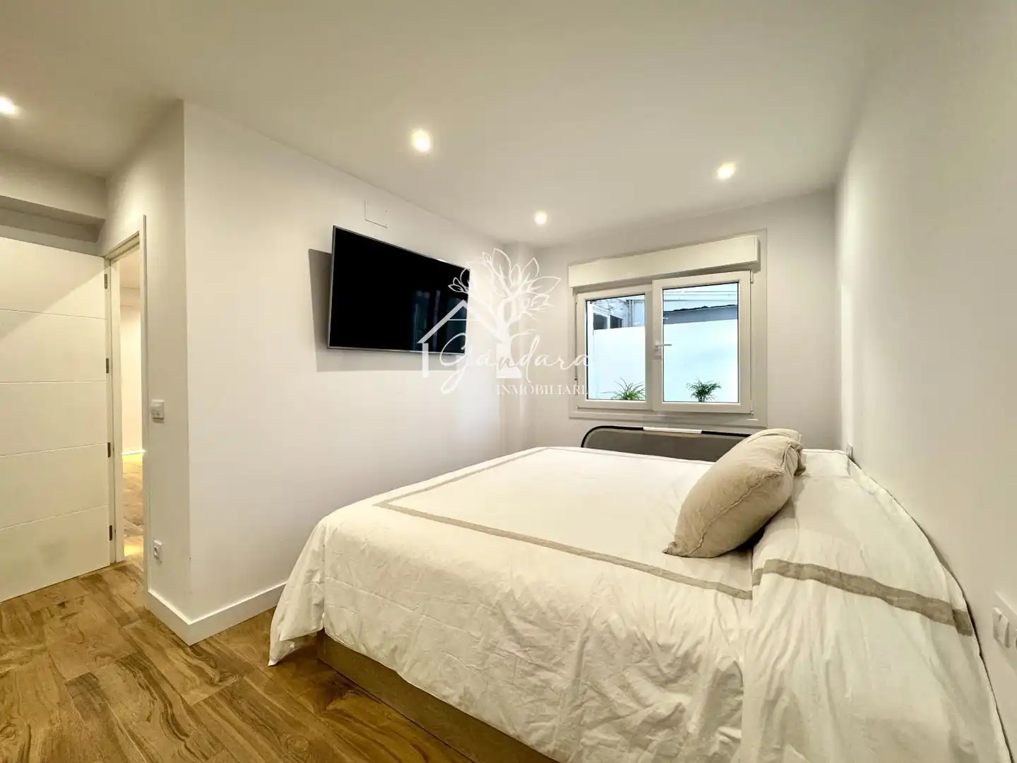Bedroom of Flat for sale in Narón  with Terrace, Furnished and Oven