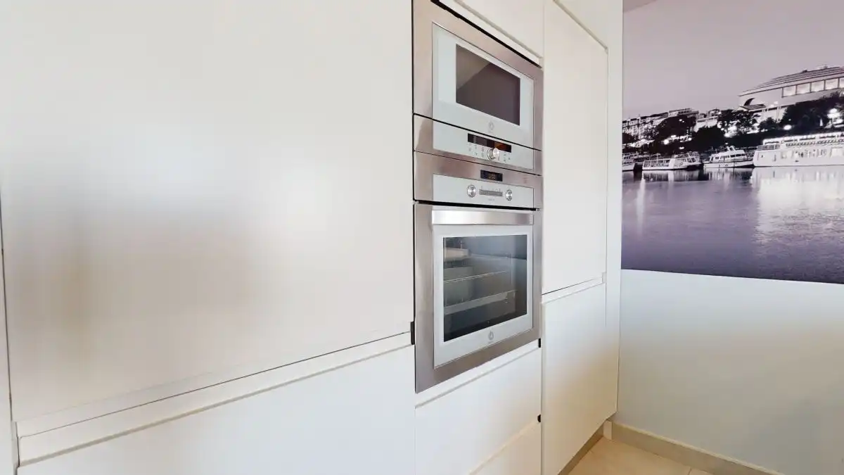 Cocina de Apartamento en venta en Villafranca de los Barros con Aire acondicionado, Trastero y Balcón