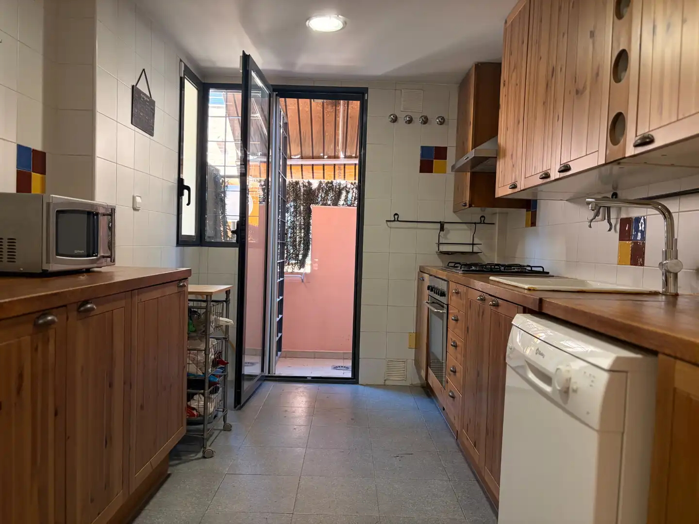 Cuina de Casa adosada en venda en Murcia amb Aire condicionat, Terrassa i Traster