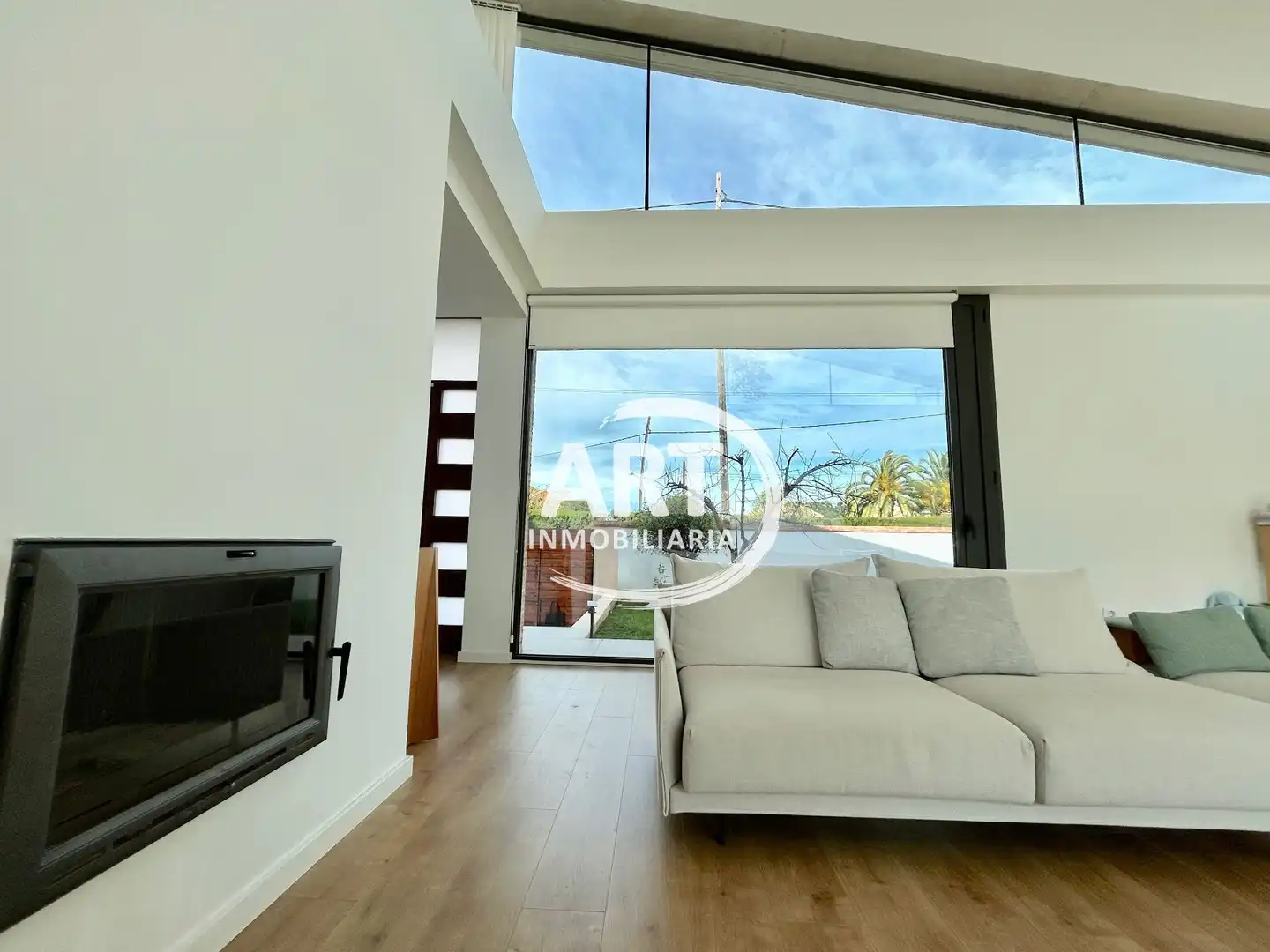 Living room of Houses for sale in L'Eliana  with Air Conditioner, Heating and Private garden