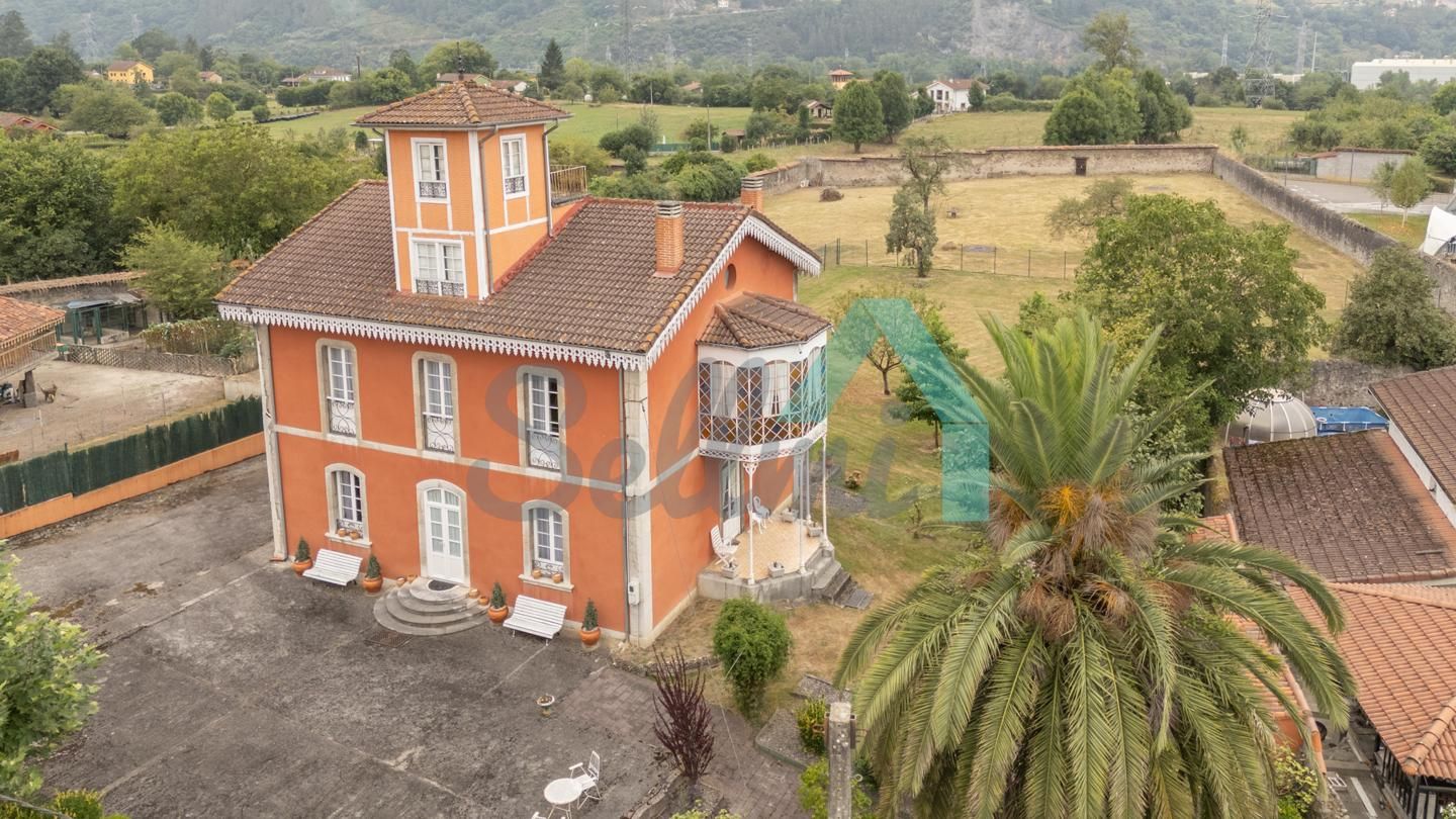Exterior view of House or chalet for sale in Ribera de Arriba  with Private garden, Terrace and Balcony