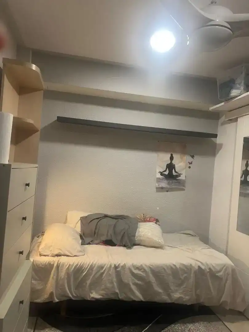 Bedroom of Ground floor for share in Madrid  with Furnished