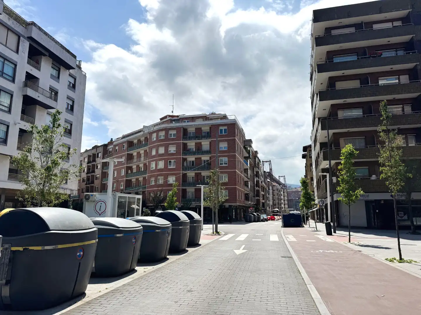 Vista exterior de Piso en venta en Getxo 