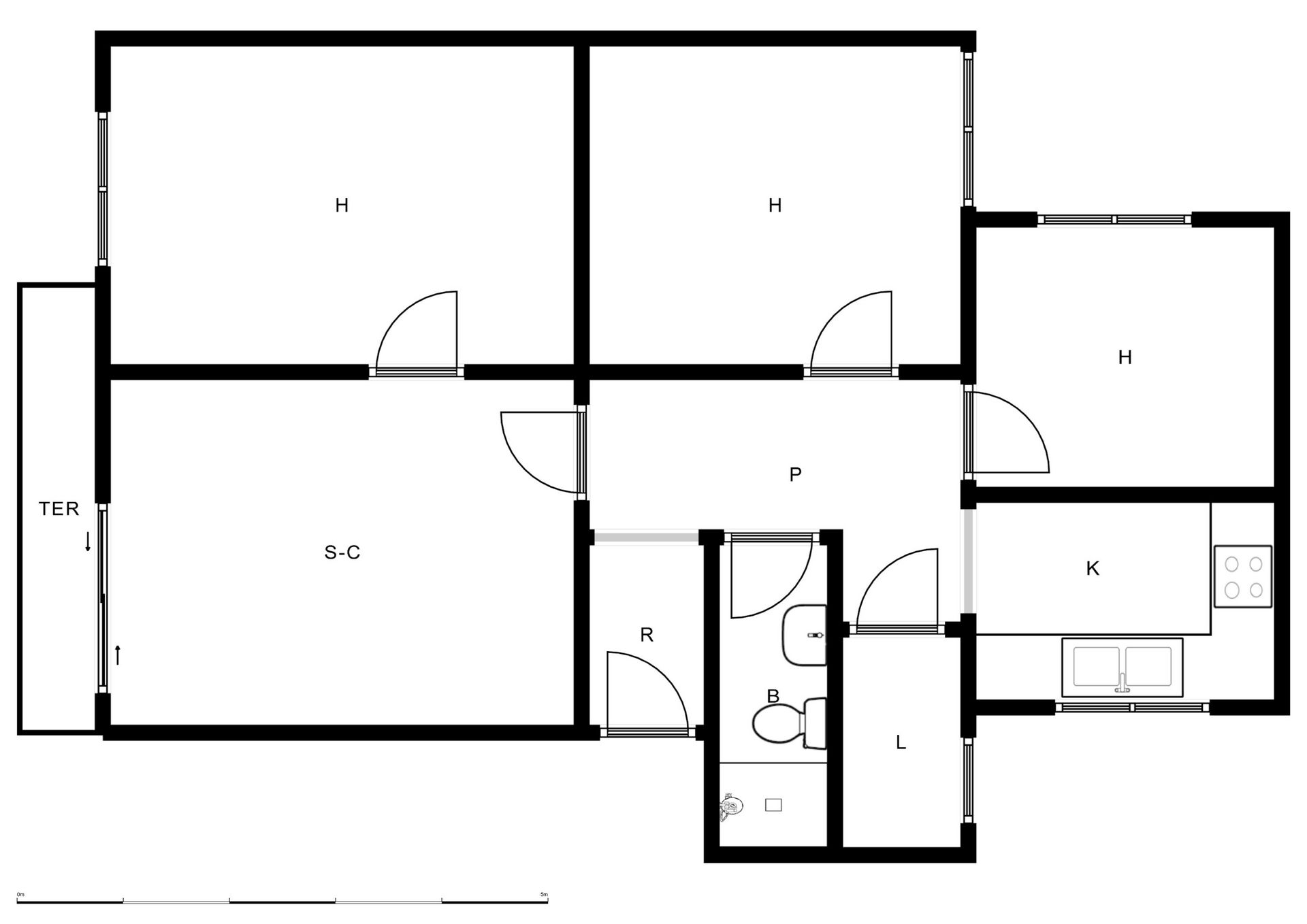 Flat for sale in Sabadell  with Heating, Terrace and Oven