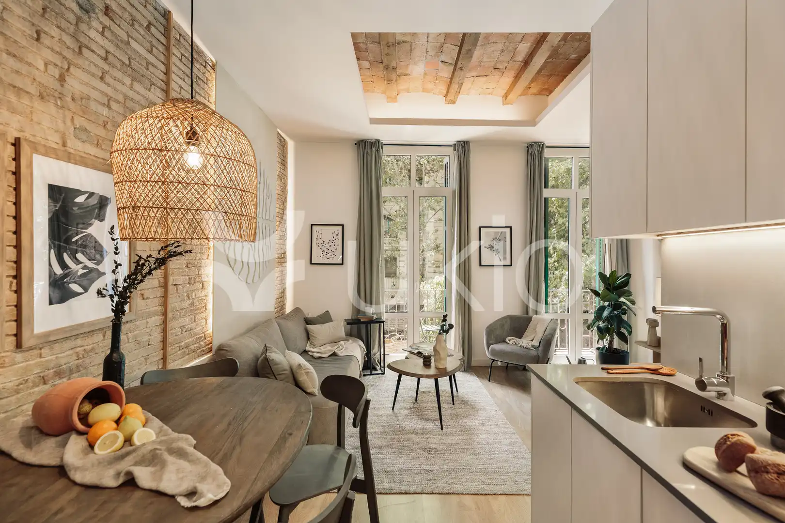 Appartement compact avec terrasse à louer à Carrer de Casanova, imagen 7