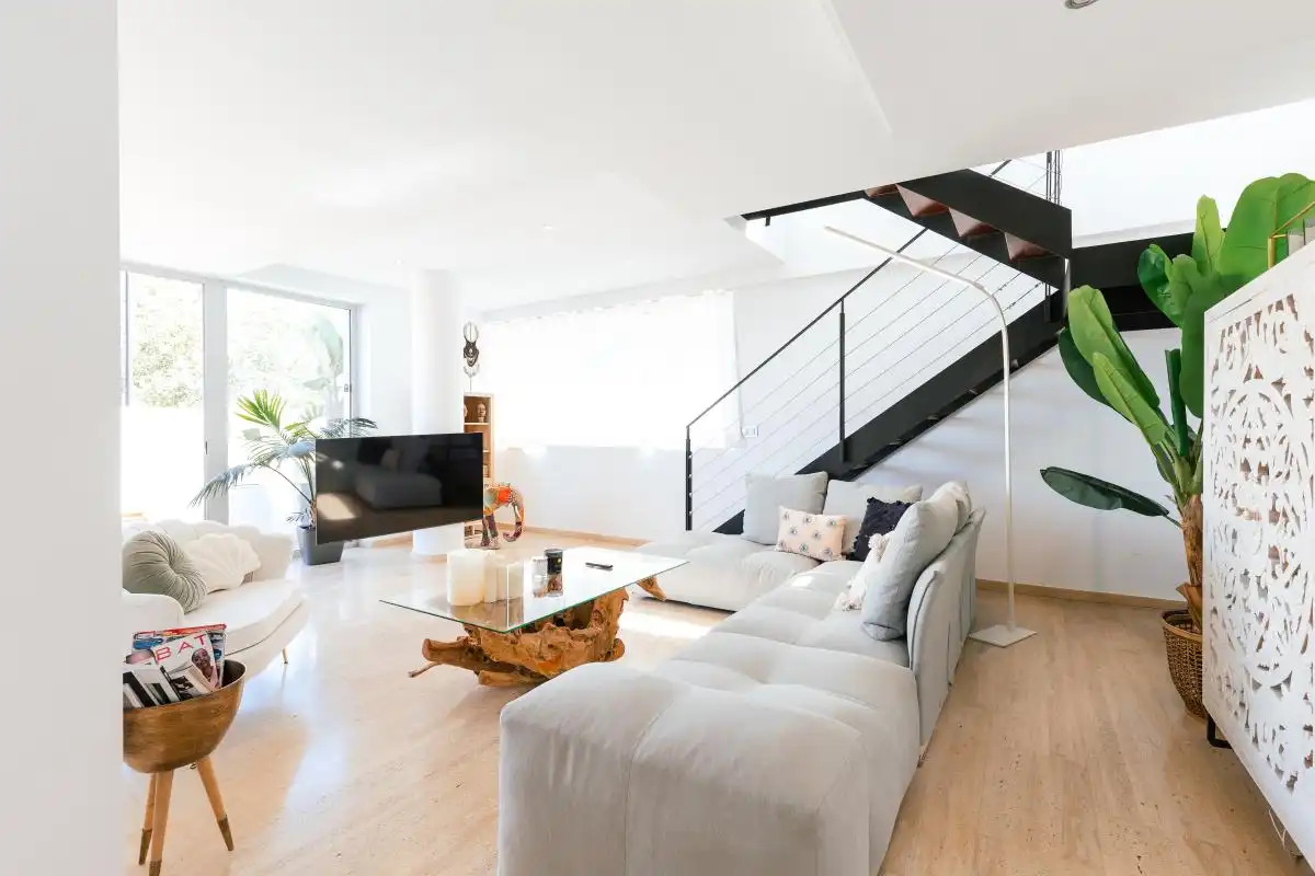 Sala d'estar de Dúplex en venda en Eivissa amb Aire condicionat, Calefacció i Terrassa