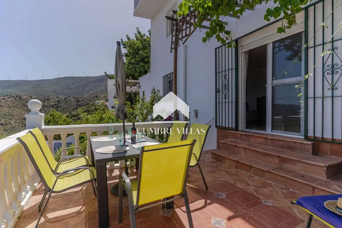 Terrassa de Casa o xalet en venda en Lújar amb Jardí privat, Terrassa i Internet