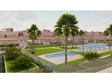 Bungalow amb piscina en venda a Pilar de la Horadada ciudad