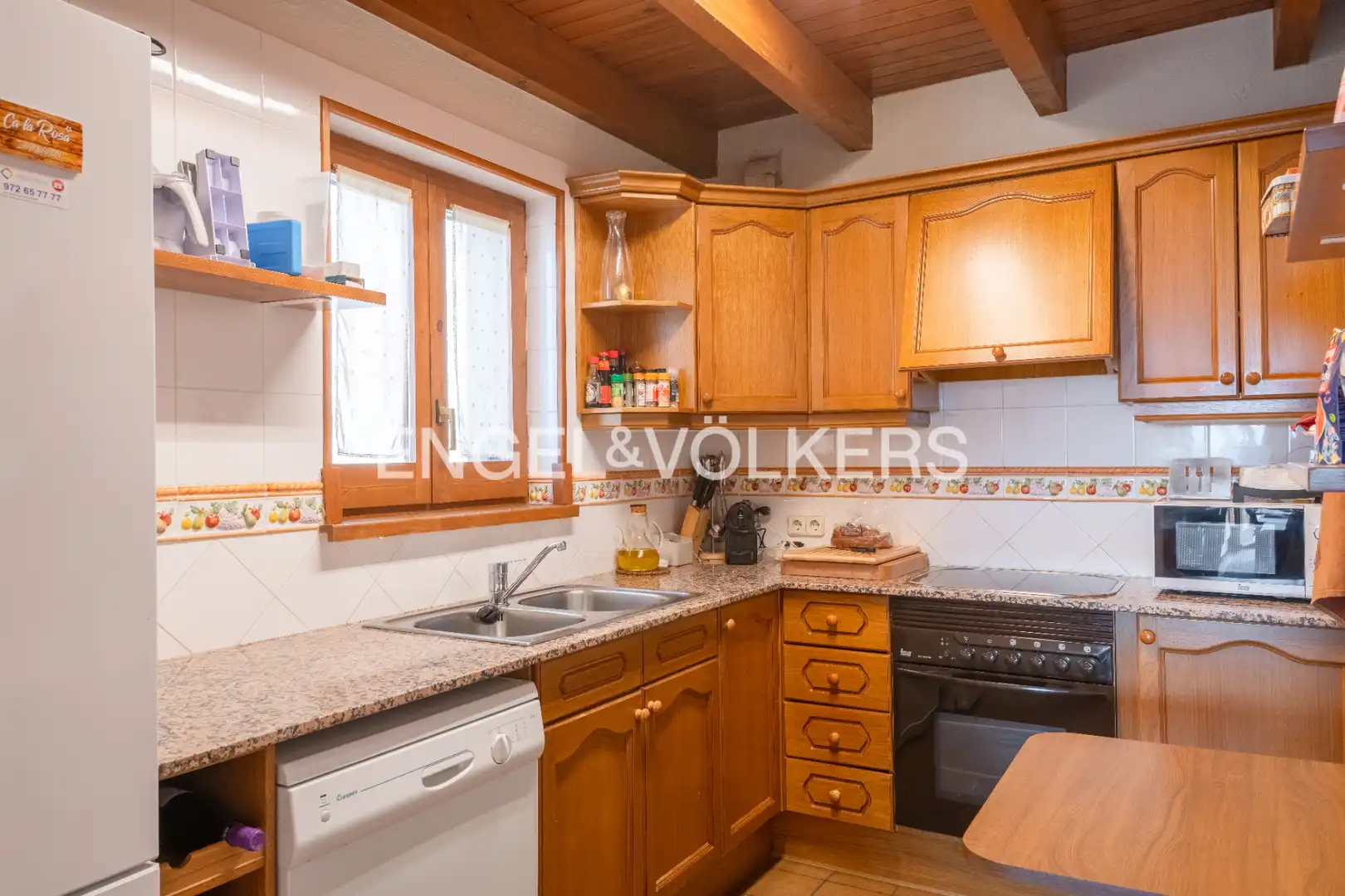 Cocina de Dúplex en venta en Ger con Calefacción, Parquet y Terraza